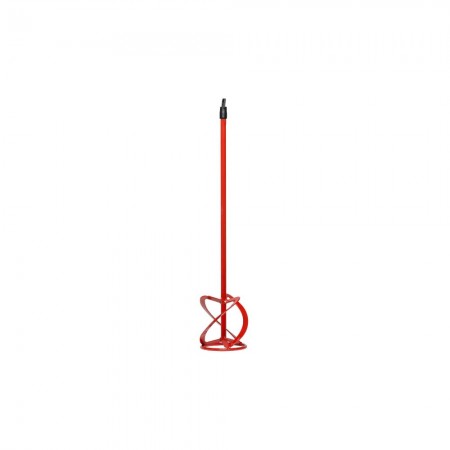 VARILLA MORTERO RUBI MEZCLADORA M-100 3H ACERO ROJO