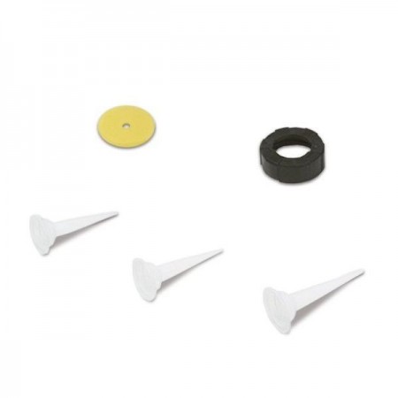 BOQUILLA APLICADOR MORTERO RUBI INCLUYE ROSCA INCLUYE EMBOLO PU FLEXIBLE 65981 3 PZ