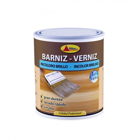 BARNIZ MADERA BRILLANTE AL AGUA