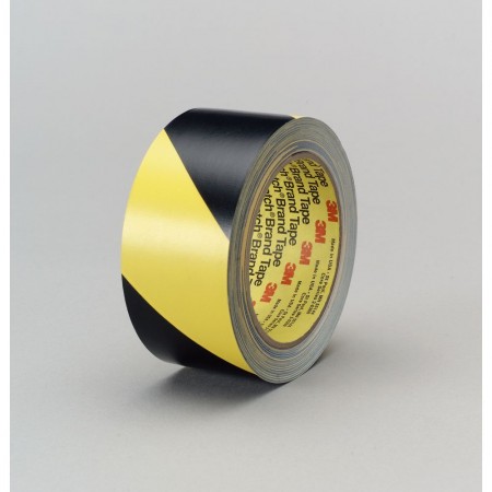 CINTA PREMIUM DE VINILO CON FRANJAS DE SEGURIDAD 3M™ 5702