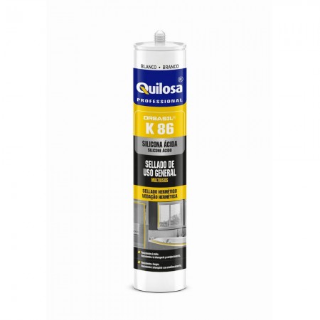 SELLADOR DE SILICONA ÁCIDA DE USO GENERAL ORBASIL K-86