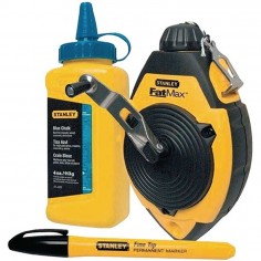 TIRALINEAS FATMAX 30MT+POLVO+NIVEL DE CORDEL 0-47-681 STANLE