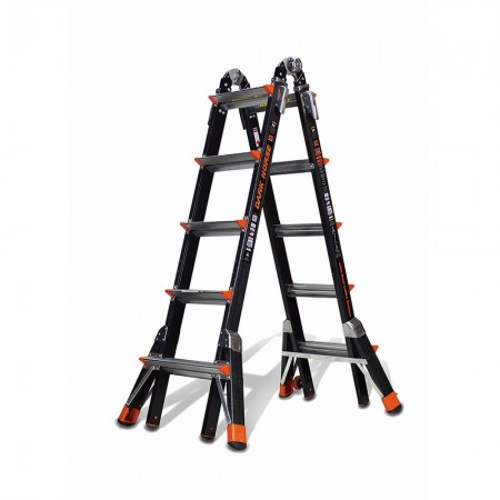 ESCALERA MULTIUSOS TELESCÓPICA DARK PELDAÑOS 8