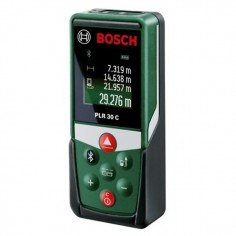 MEDIDOR LASER BOSCH VERDE DISTANCIAS PLR 30 C HASTA 30MT