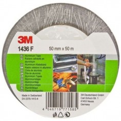 CINTA ADHESIVA ALUMINIO 50MMx 50MT