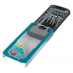 HOJA SIERRA WOLFCRAFT CALAR 8MAD+1MET+1INOX 8630000 10 PZ