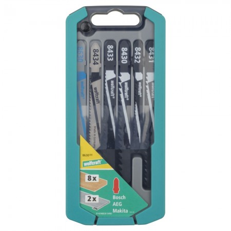 HOJA SIERRA WOLFCRAFT CALAR 8MAD+1MET+1INOX 8630000 10 PZ (1)