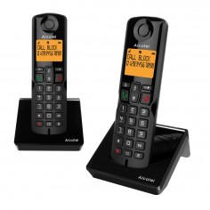 TELEFONO INALAMBRICO DUO NEGRO S280 ALCATEL