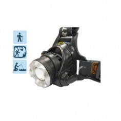 LINTERNA ILUMINACION FRONTAL 10W 500LM NEGRO EDM