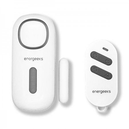 ALARMA PUERTA VENTANA MINI MANDO DISTANCIA BLANCO