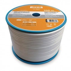 CABLE ANTENA COAXIAL BLANCO 19 VATC 100mt