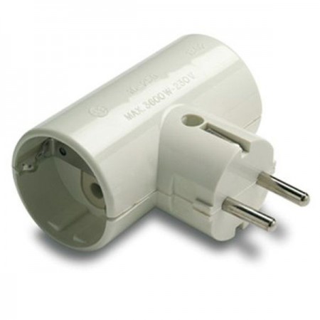 ADAPTADOR DOBLE 16A 250V TT FAMATEL
