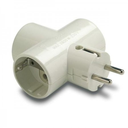 ADAPTADOR TRIPLE 16A 250V TT FAMATEL
