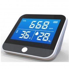 MEDIDOR AMBIENTE CO2 INFRARROJO BLANCO KPS