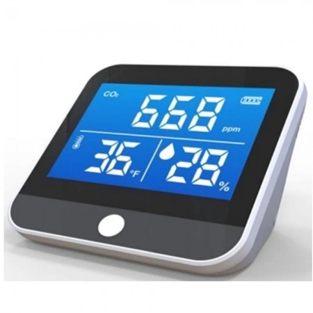 MEDIDOR AMBIENTE CO2 INFRARROJO BLANCO KPS