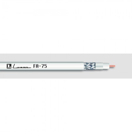 CABLE ANTENA COAXIAL BLANCO FA-75 100mt