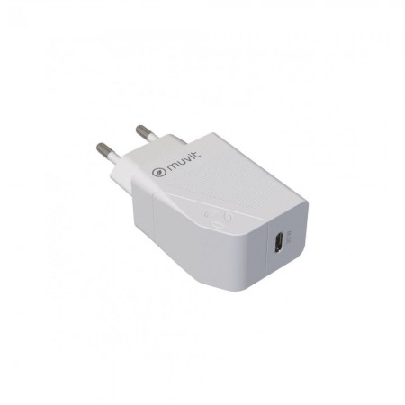 CARGADOR TIPO C PD 30W ABS BLANCO
