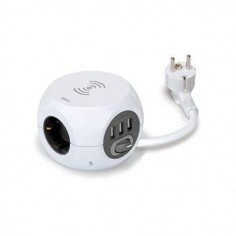 BASE MULTIPLE 3 TOMAS TT+3 USB CABLE SIMON BRICO