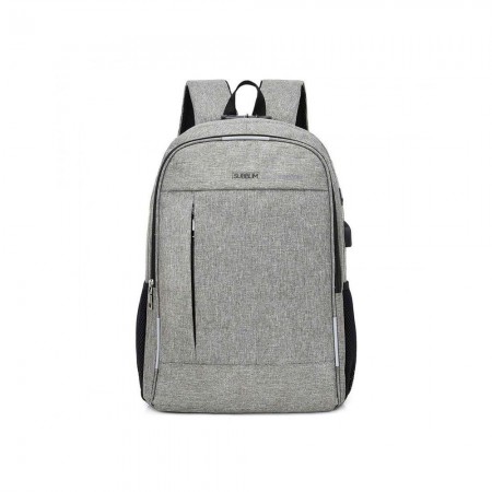 MOCHILA PORTATIL GRIS LOCK URBAN SUBBLIM