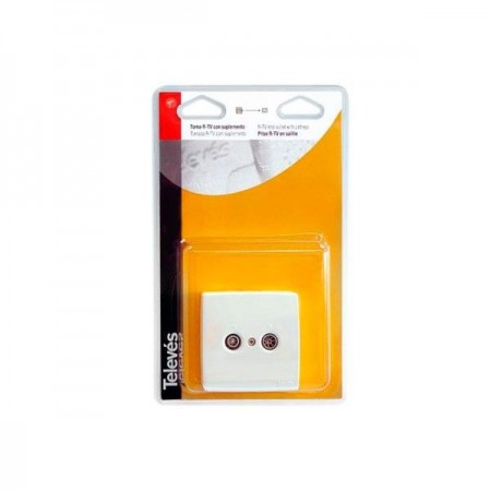 BASE ANTENA 2 TOMAS MURAL CON SUPLEMENTO SUPERFICIE