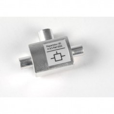 REPARTIDOR ANTENA COAXIAL 1 HEMBRA 2 MACHOS 9,5mm