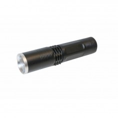 LINTERNA ILUMINACION LED 100LM 100M ALUMINIO NEGRO VIVAHOGAR