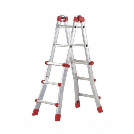 ESCALERA ALUMINIO TELESCÓPICA MULTIPOSICIÓN PROFISTEP MULTI  4X3 PELDAÑOS 
