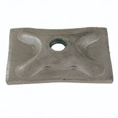 PLACA DE ASIENTO 120X120X10MM GALVA