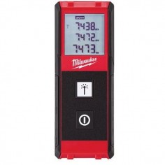 MEDIDOR LASER DISTANCIAS LUZ ROJA 0,15-30MT LDM 30 MILWAUKEE