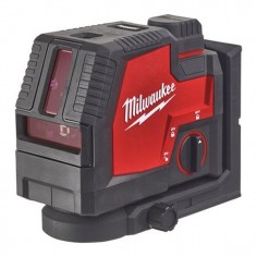 NIVEL LASER 30MT L4 CLLP-301C MILWAUKEE AUTONIVELANTE LUZ VERDE