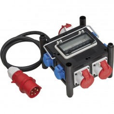 DISTRIBUIDOR DE ENERGÍA COMPACTO DE GOMA IP44 BSV 3