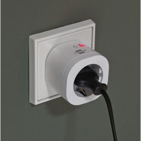 ENCHUFE INTELIGENTE BRENNENSTUHL® CONNECT WIFI WA 3000 XS01 BLANCO IP20 (6)
