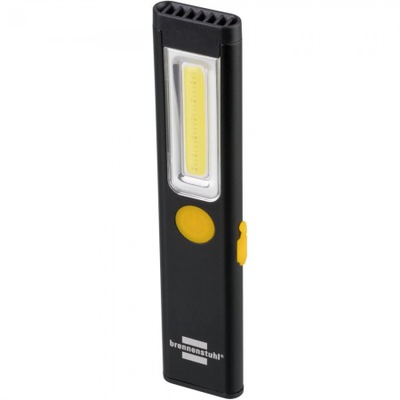 LINTERNA DE TRABAJO LED CON CLIP Y BATERÍA RECARGABLE PL 200 A  200 LM 