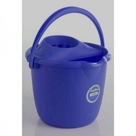 CUBO CON ESCURRIDOR 14 LT