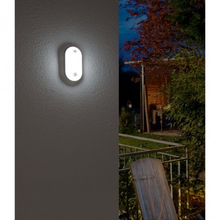 APLIQUE PLAFÓN LED OVALADO OL DE 1600 LM CON DETECTOR DE MOVIMIENTO Y PROTECCIÓN IP54 (5)