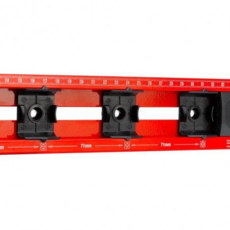 NIVEL DE BURBUJA PERFIL C ALUMINIO PRECISION ELECTRIC 410mm (3)