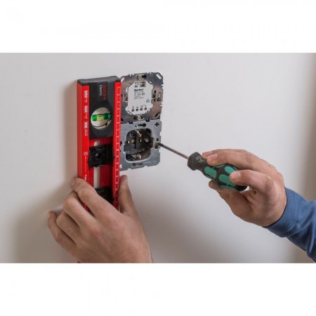 NIVEL DE BURBUJA PERFIL C ALUMINIO PRECISION ELECTRIC 410mm (9)