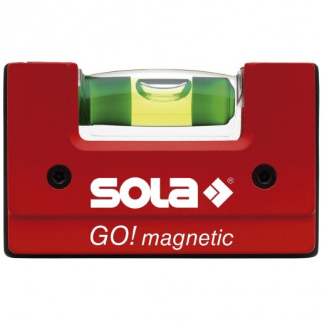 NIVEL DE BURBUJA COMPACTO GO! MAGNETIC GOMAGNETIC 68mm (2)