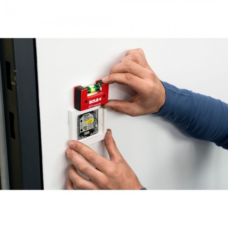NIVEL DE BURBUJA COMPACTO GO! MAGNETIC GOMAGNETIC CLIP 75mm (8)