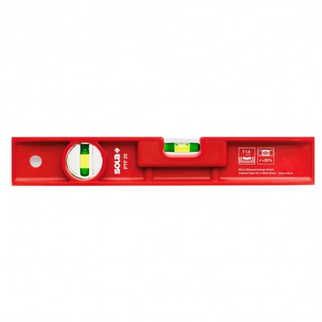 NIVEL DE BURBUJA TORPEDO DE PLÁSTICO PTF250 250mm (1)