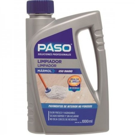 LIMPIADOR SUELO PASO PROFESIONAL INTERIOR Y MARMOL 1 LT