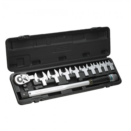 ESTUCHE LLAVES DINAMOMETRICAS INTERCAMBIABLES 1 2" 11PZ
