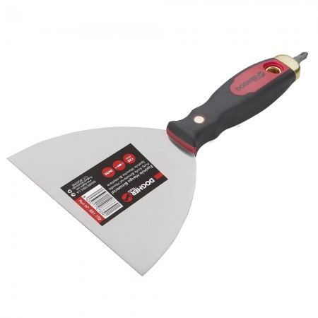 ESPATULA MANGO BIMATERIAL HOJA RIGIDA INOX C PUNTA PH2 152mm