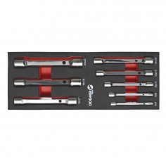 BANDEJA COMBINABLE 1 4 8pz LLAVES TUBO HEXAGONAL DOGHER