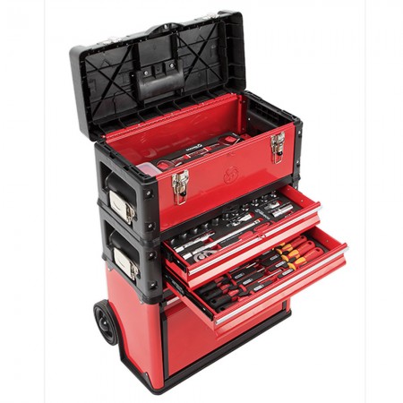 TROLLEY 3 MODULOS + 47 HERRAMIENTAS 051-500 DOGHER