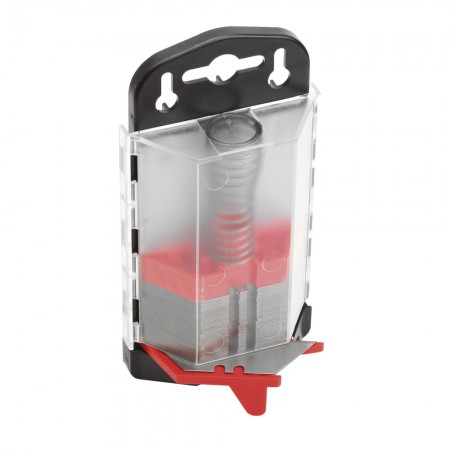 HOJAS RECAMBIO CUTTER SEGURIDAD Y NAVAJA TRAPEZOIDAL 50pz