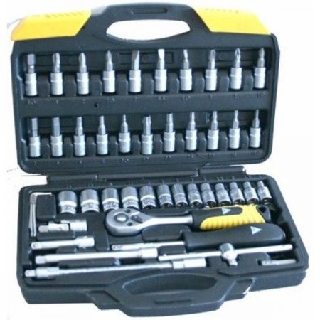 JUEGO LLAVE VASO HEXAGONAL. 72 DIENTES 1 4