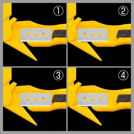 CUCHILLA RECAMBIO PARA CUTER SEGURIDAD SK-10 (2)