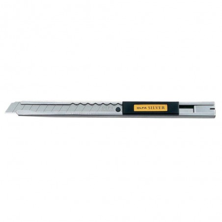 CÚTER DE BLOQUEO AUTOMÁTICO MANGO ACERO INOXIDABLE SVR-1 9mm