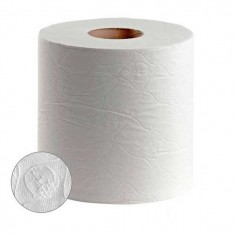 PAPEL MECHA LISMA DOBLE CAPA RECICLADO GOFRADO BOBINA 135MT 6 PZ